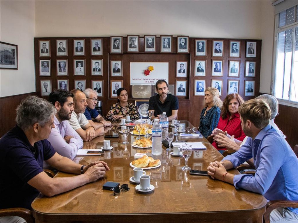 Junín: Petrecca participó de la  la penúltima reunión del año de la Agencia de Desarrollo