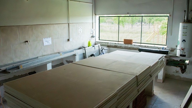 Moreno: Avanza la construcción del Centro Odontológico en el CIC La Bibiana