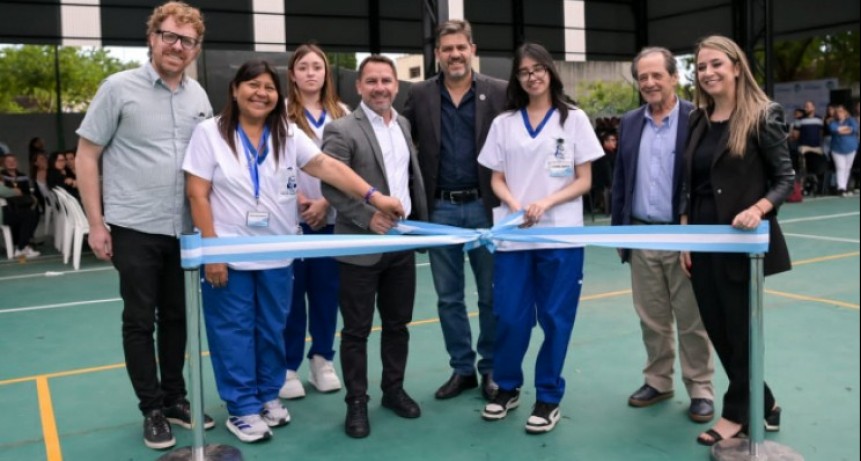 Bianco y Descalzo inauguraron un espacio deportivo y recreativo en Ituzaingó