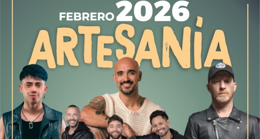 Colón (ER): Se revelaron los cuatro artistas principales de la Fiesta Nacional de la Artesanía