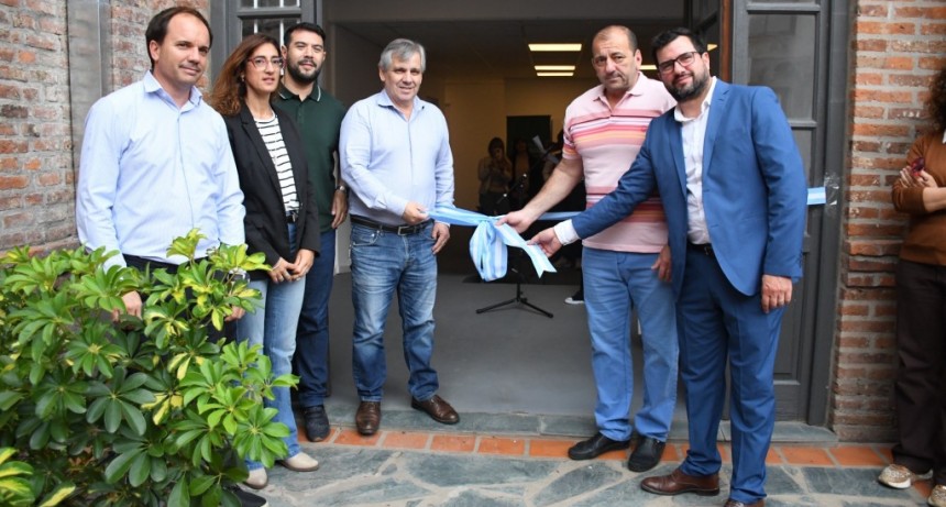 Chivilcoy: Guillermo Britos inauguró nuevas oficinas municipales