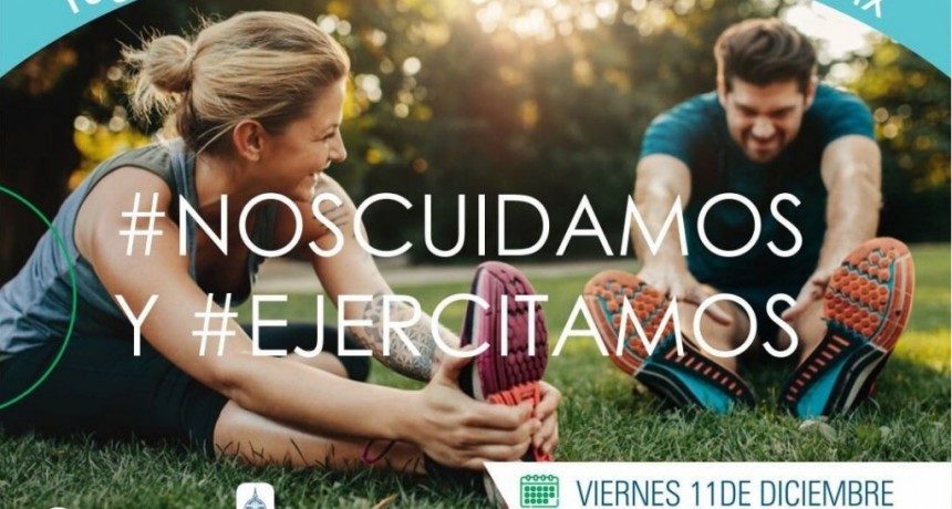 Tres Arroyos: Jornada especial al aire libre nos cuidamos y ejercitamos 