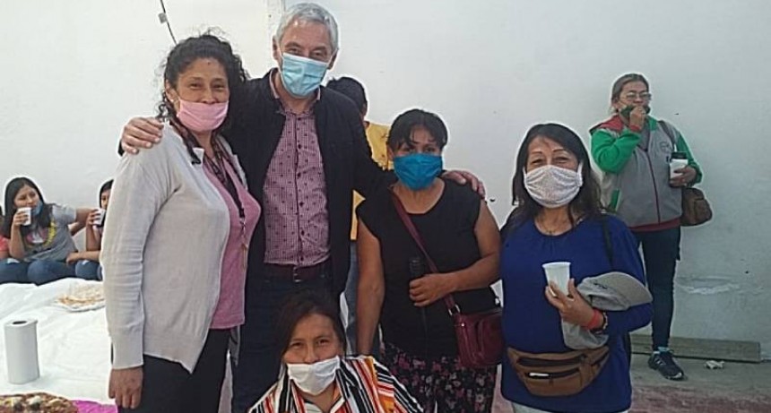 Berisso: El intendente Cagliardi inauguró una Cooperativa Textil en Villa Argüello 