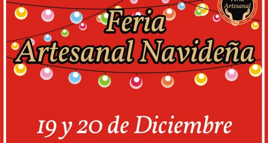 Patagones: Segunda edición de la Feria Artesanal Navideña en la Costanera 
