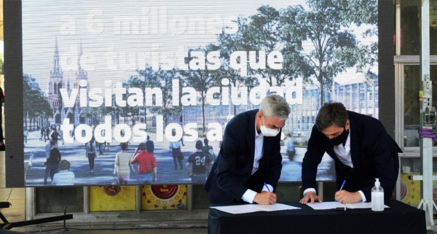 Luján: El Intendente y el Ministro de Transporte anunciaron la renovación integral y puesta en valor de la Terminal de Ómnibus 