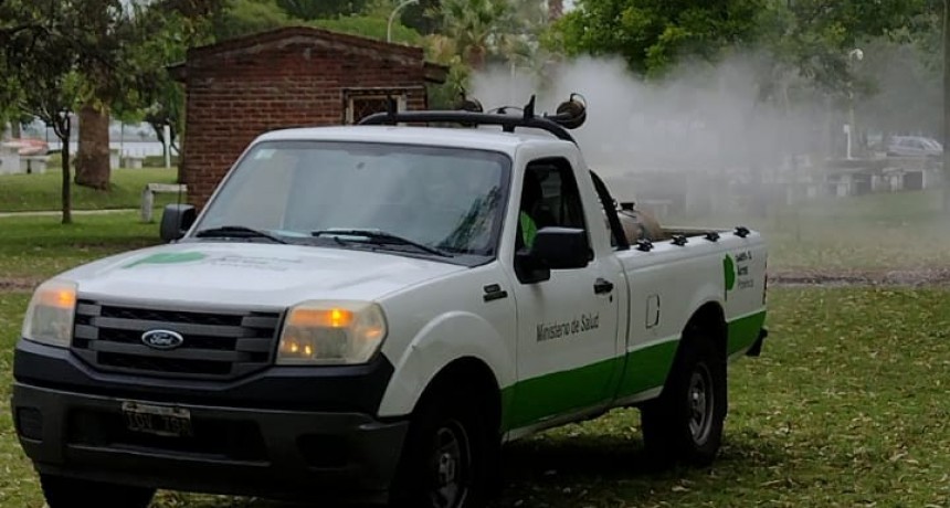 Navarro: Se realizaron fumigaciones y controles de plagas en el distrito