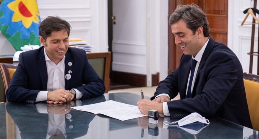 Luján: El Intendente y el Gobernador suscribieron un acuerdo para mejorar el sistema de salud 