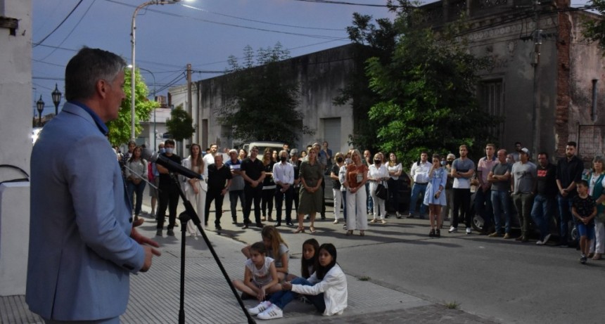 Navarro: El Intendente inauguró el Centro Cultural Manuel Dorrego