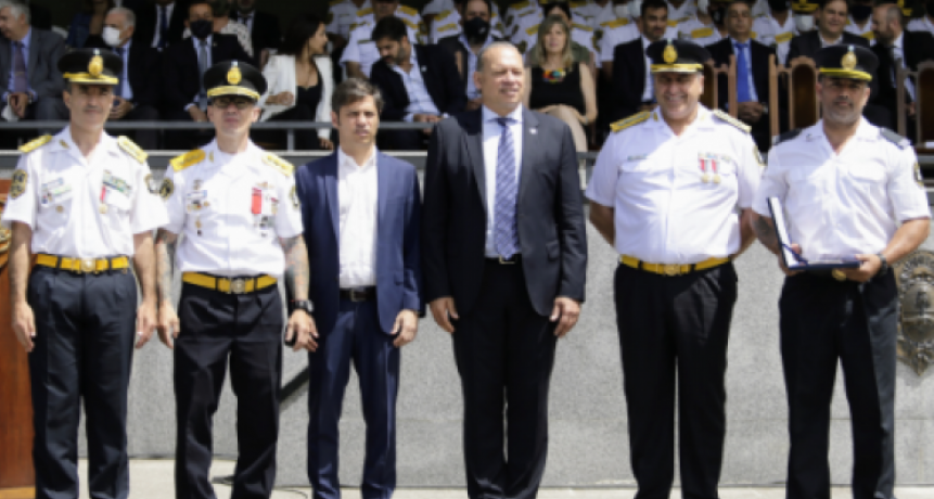 Berazategui: Se realizó el acto por el bicentenario de la creación de la Policía de la Provincia