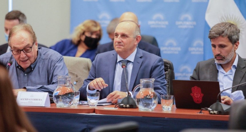 El Ministro Guerrera expuso ante la Comisión de Presupuesto en el Congreso 