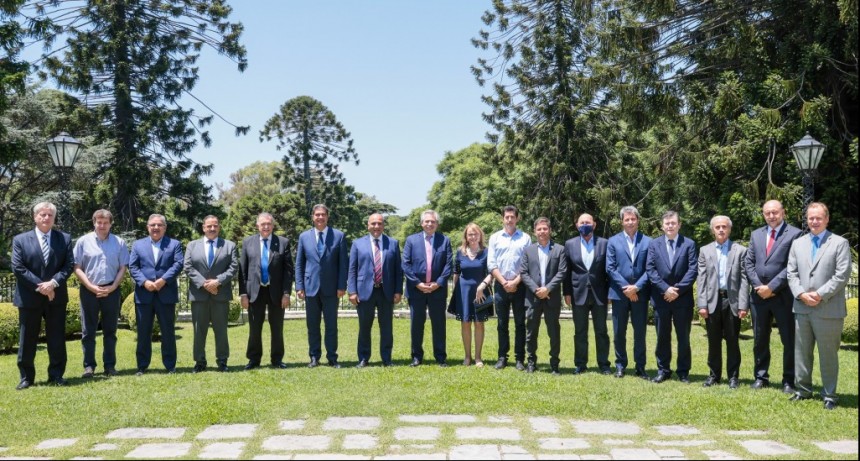 El Presidente Alberto Fernández se reunió con Gobernadores