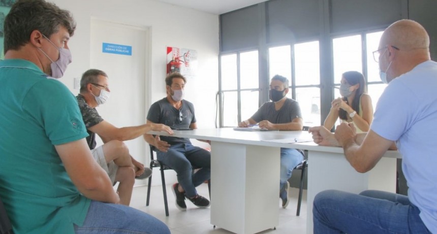 Bolívar: La intendenta Rodríguez se reunió con funcionarios de hidráulica de la Provincia 