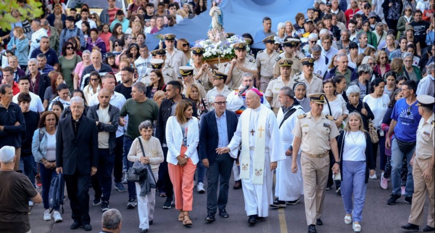 Julio Zamora en Día de la Virgen: “Estamos convencidos de que trabajando junto a los vecinos de Tigre vamos a construir una comunidad mejor para todos”