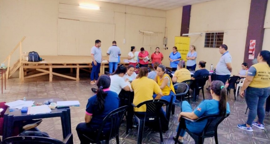Misiones: Se realizó el octavo encuentro en inmunización para los agentes del área programática VII 
