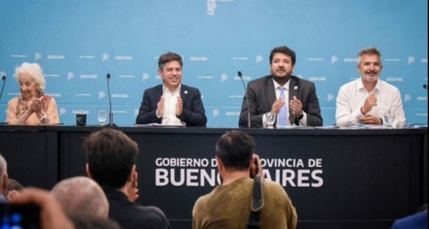 Kicillof encabezó un acto por el Día Internacional de los Derechos Humanos