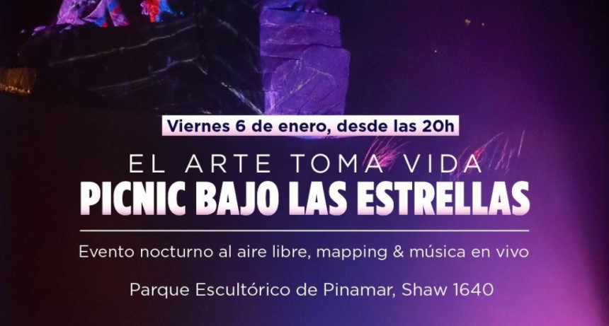 Pinamar: Se viene el picnic bajo las estrellas 