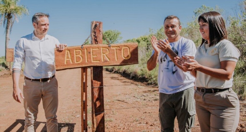 Misiones: Herrera Ahuad y Cabandié encabezaron la apertura al público del Parque Federal Campo San Juan 