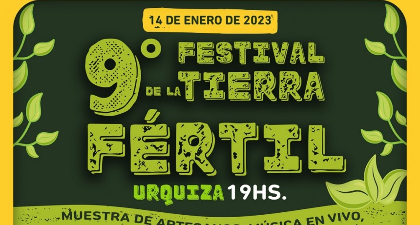 Pergamino: Llega el 9º Festival de la Tierra Fértil en Urquiza