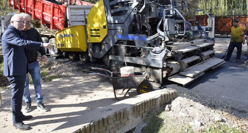 Tigre: En el 2022, el Municipio asfaltó más de 400 calles en todo el distrito