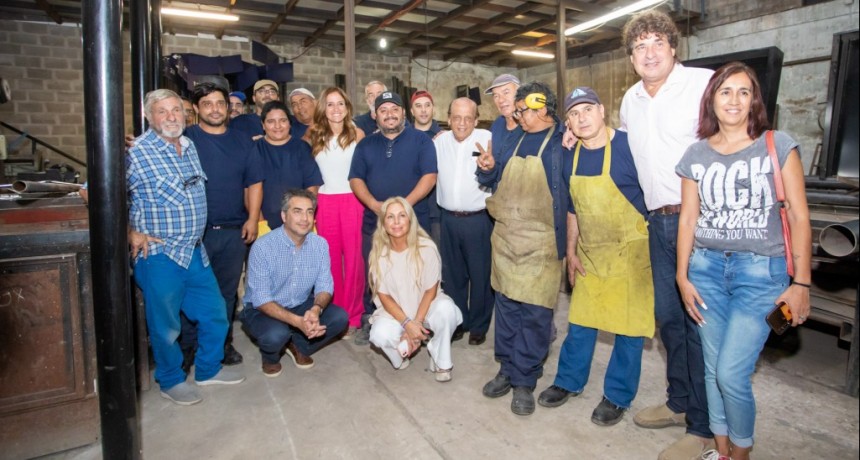 Berazategui: Mussi y Tolosa Paz recorrieron Puntos Productivos en el distrito 