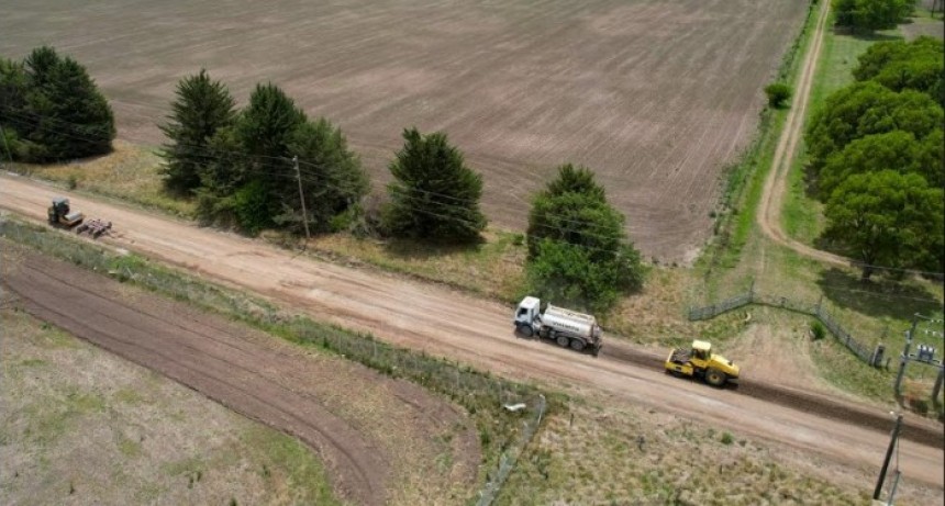 Gral. Rodríguez: Continúan los trabajos en los caminos rurales del distrito 
