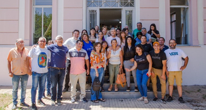 Hurlingham: Zabaleta encabezó una reunión de trabajo con los movimientos sociales del partido