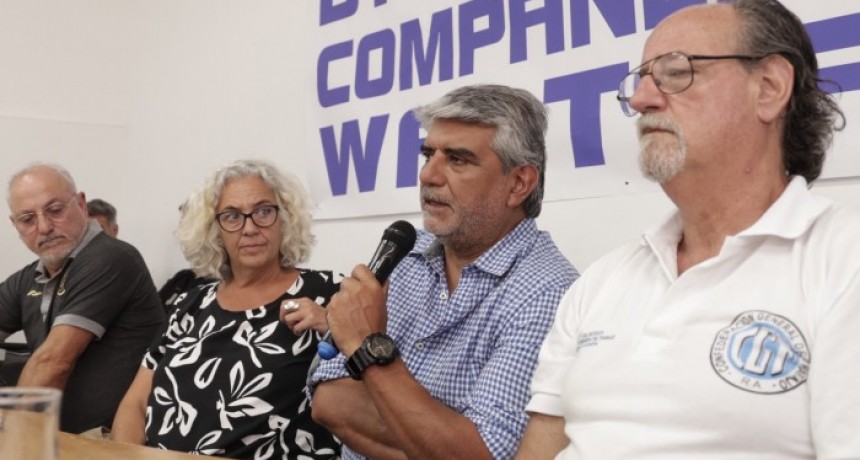 El Ministro Correa visitó Pergamino y se reunió con dirigentes gremiales