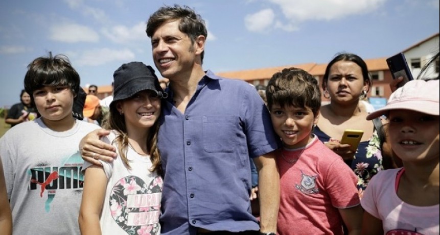 Axel Kicillof presentó el programa “Vacaciones sin Trabajo Infantil” en Chapadmalal 