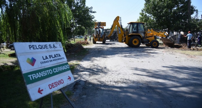 La Plata: El Municipio puso en marcha una obra clave para mejorar la conectividad en Los Hornos