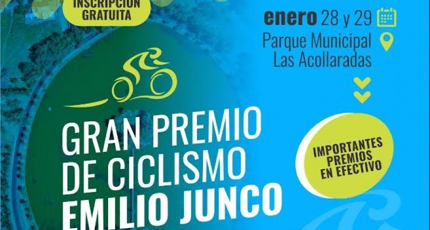 Bolívar: Este fin de semana se corre la competencia Gran Premio de Ciclismo “Emilio Junco” 