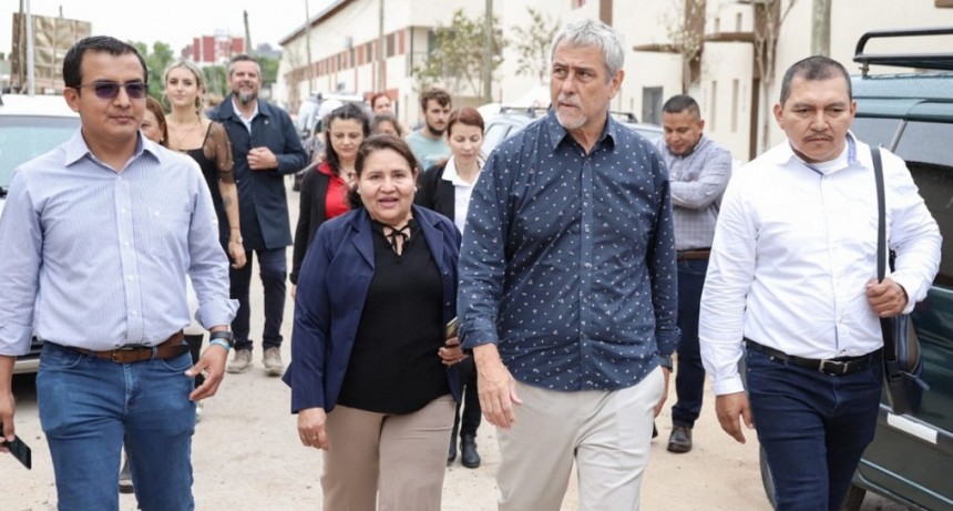 Avellaneda: Ferraresi recibió a una delegación de los gobiernos de Ecuador y El Salvador