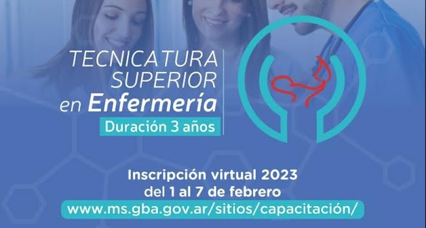 Bolívar: Se extiende la inscripción para la tecnicatura en enfermería 