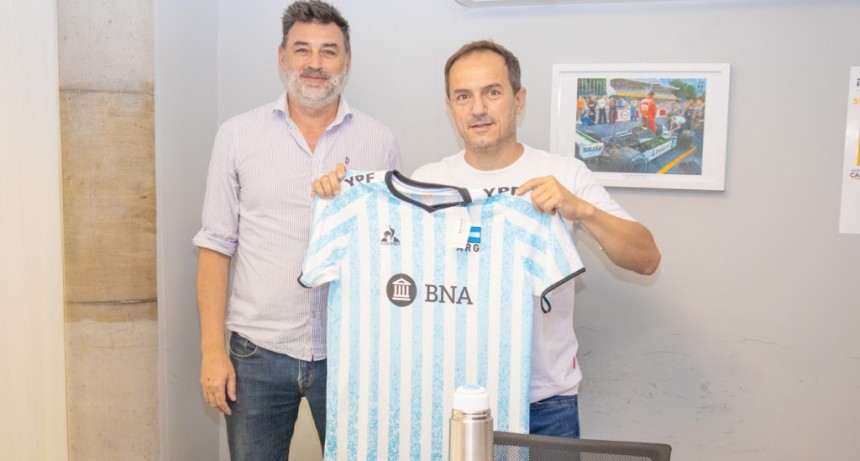 Campana: Abella recibió a representantes de la Federación de Voleibol Argentino