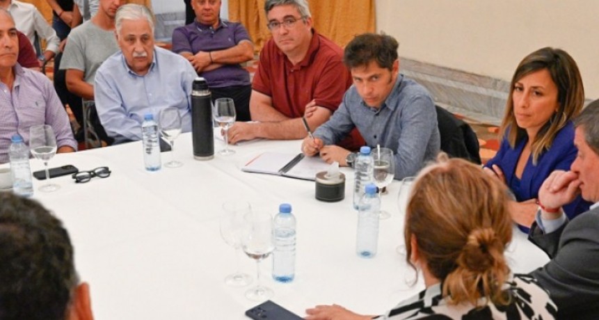 Kicillof junto el sector pesquero: “El proyecto del Gobierno Nacional pone en riesgo el trabajo y la producción”