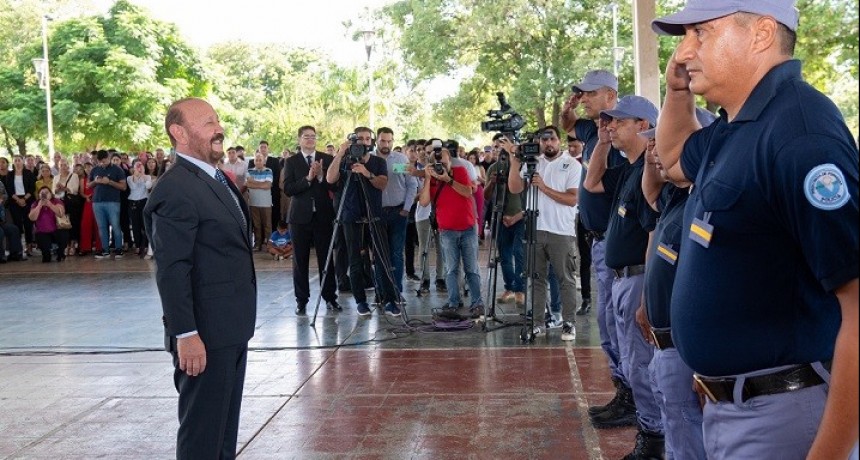 Formosa: Insfrán encabezó acto de ascenso de más de mil policías