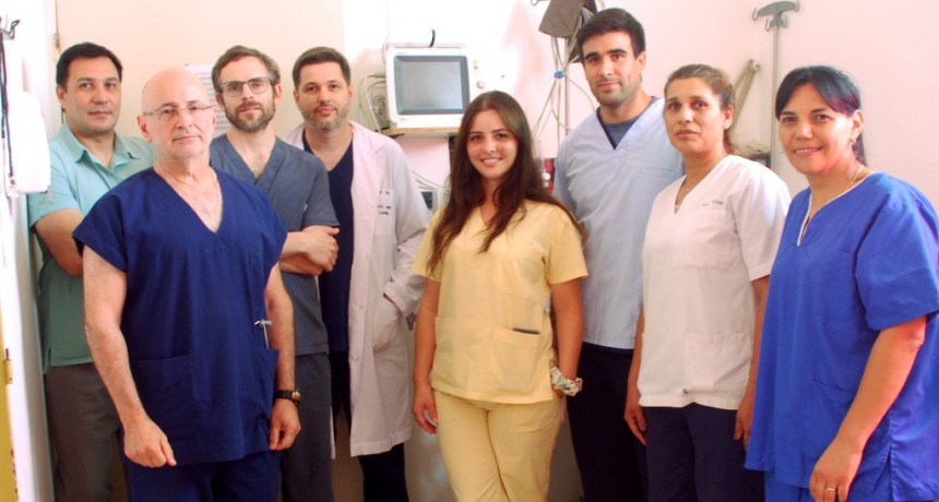 Se realizó con éxito el primer ecocardiograma transesofágico en nuestro organismo