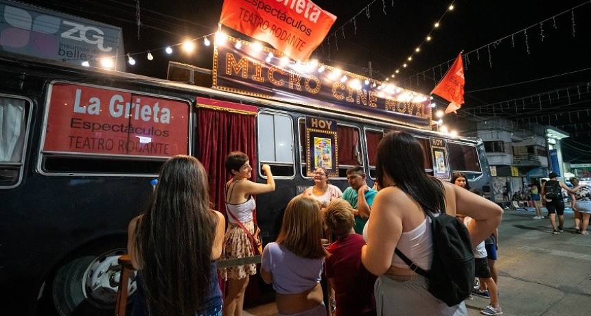 Moreno: Comienza la nueva temporada de la peatonal en el distrito 