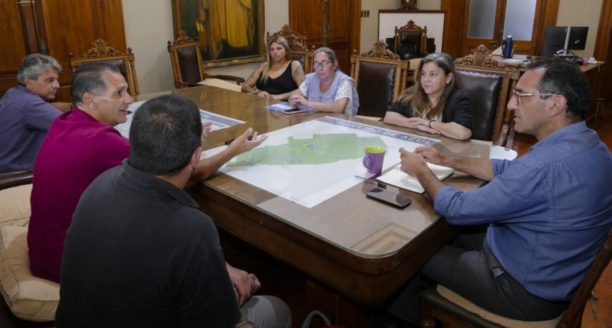 Azul: El Intendente encabezó varias reuniones de trabajo