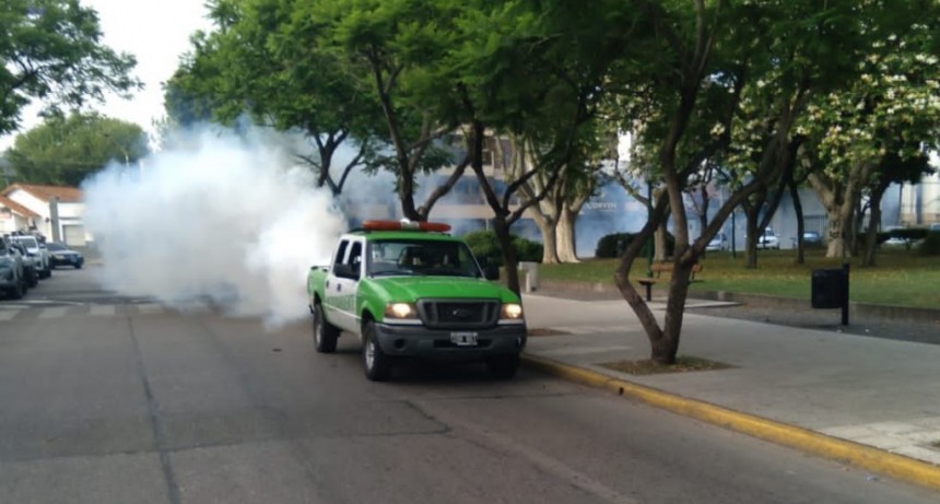 E. Echeverría: Avanzan las tareas de fumigación en el distrito 