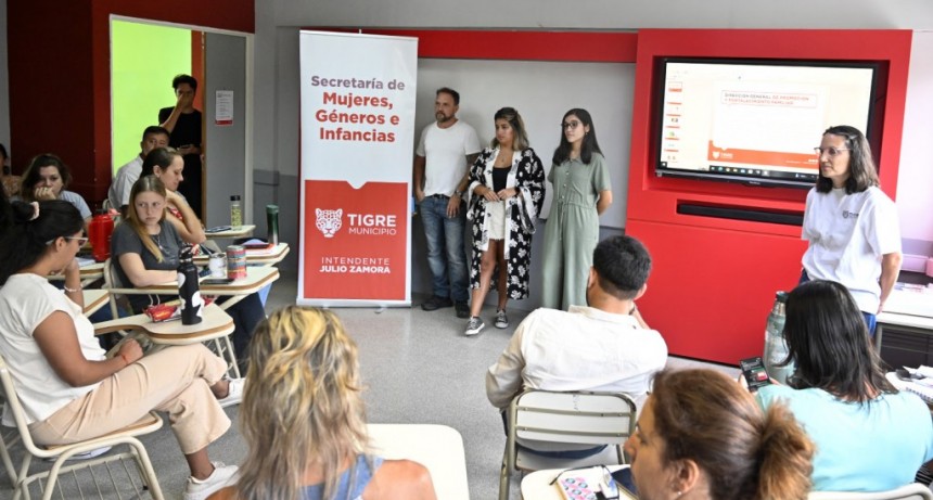 Tigre: El Municipio capacitó Agentes Municipales sobre el Sistema de Protección de Niñez