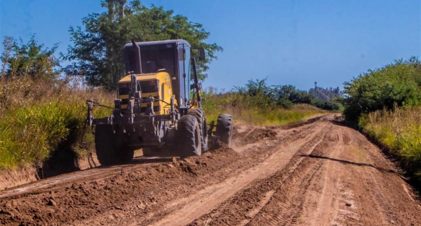Junín: La Municipalidad profundiza los operativos de mantenimiento de caminos rurales