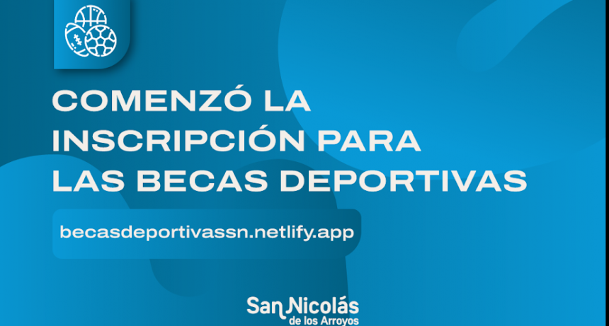 San Nicolás: Comenzó la inscripción para las becas deportivas municipales