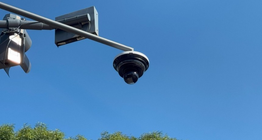 Vicente López: Con la instalación de un nuevo dispositivo, el Municipio ya tiene más de 25 Cámaras 360