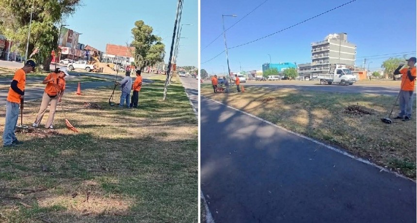 José C. Paz: Continúan los operativos de limpieza y mantenimiento de los Corredores 