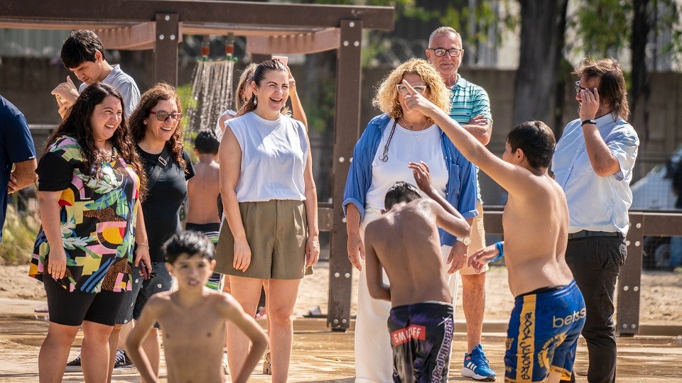 Moreno: Mariel Fernández visitó las Escuelas Abiertas en Verano