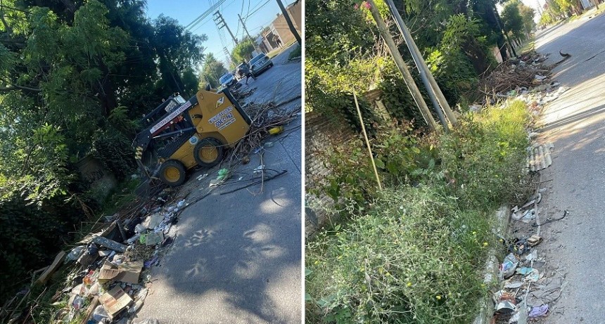 José C. Paz: Erradican basurales a cielo abierto en barrios periféricos