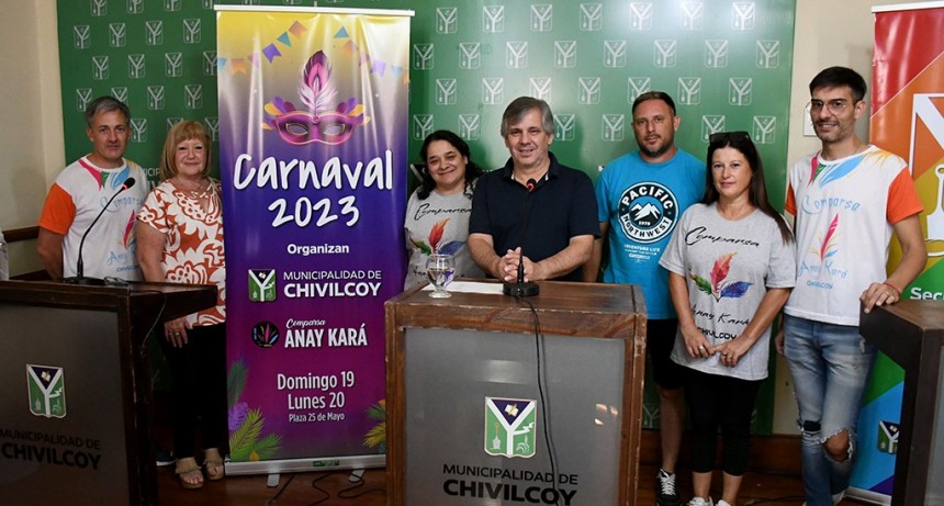 Chivilcoy: Se realizaran los carnavales en la Plaza 25 de Mayo