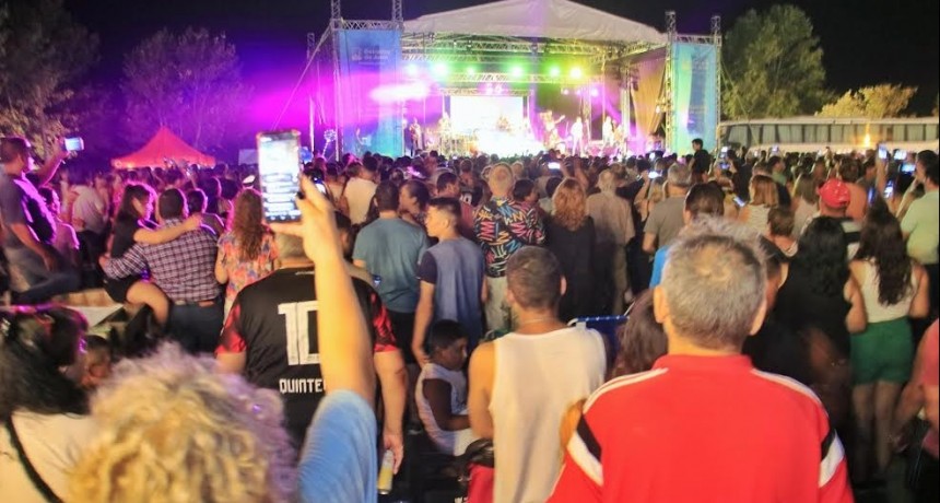 Más de 40000 personas disfrutaron del Junín Cumbia Fest