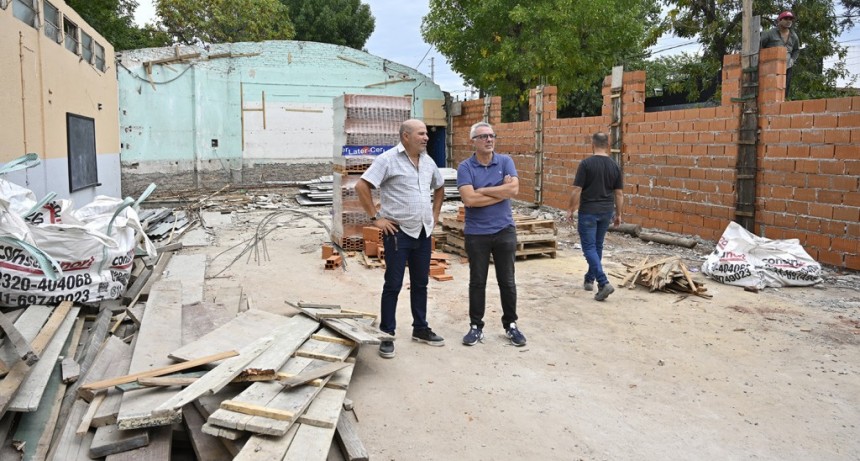 Tigre: Julio Zamora supervisó las remodelaciones de la Escuela Primaria N° 36 en General Pacheco