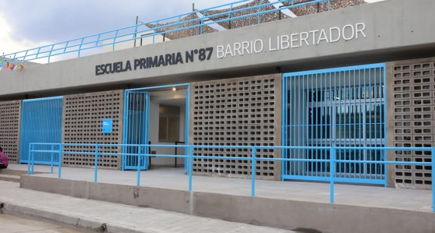 San Martín: Fernando Moreira y Gabriel Katopodis inauguraron la primera escuela de Barrio Libertador